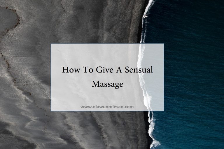 sensual massage