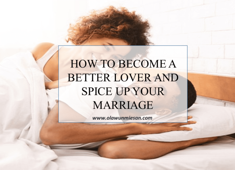 How to spice up your marriage