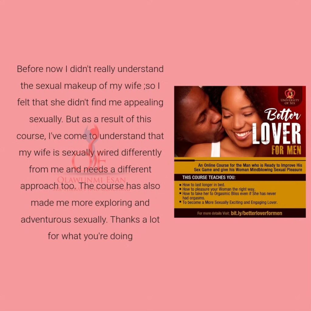 Better lover testimonial