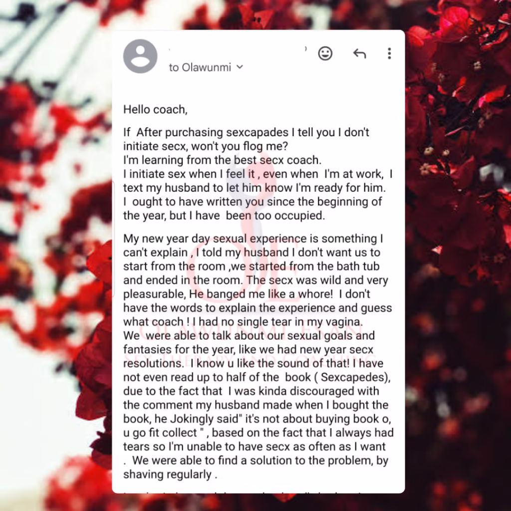 Sexcapades testimonial 1